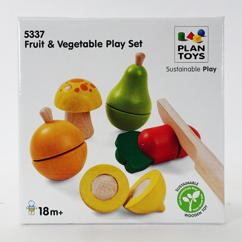 Plan Toys - Fruits à couper - Pop Invaders